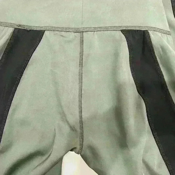 JAMES PERSE Y/OSEMITE  Green Black Wave Patch Leggings Sz 1 Small NWT new - Picture 3 of 8